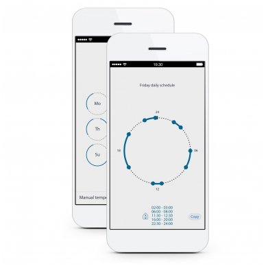 Termostatas DEVIreg Smart WiFi juodas RAL 9005 2